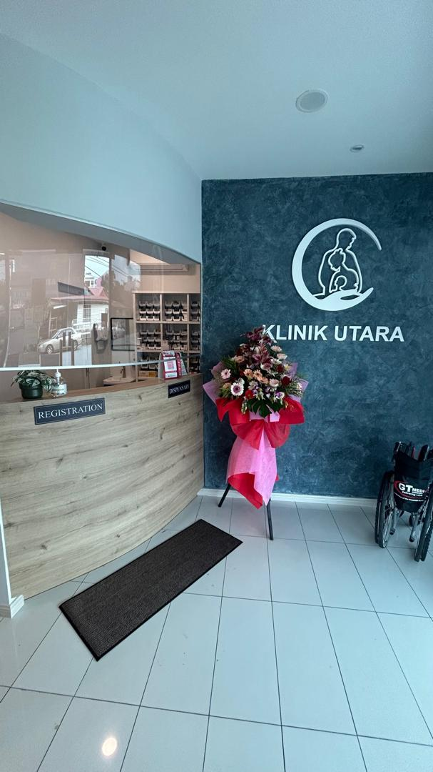 Welcoming reception desk