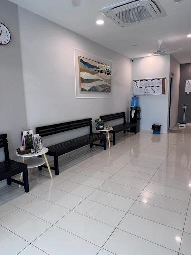 Comfortable patient waiting area