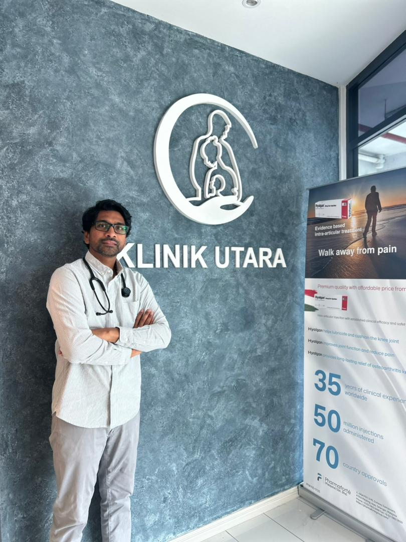 Dr. Anand at Klinik Utara Jinjang
